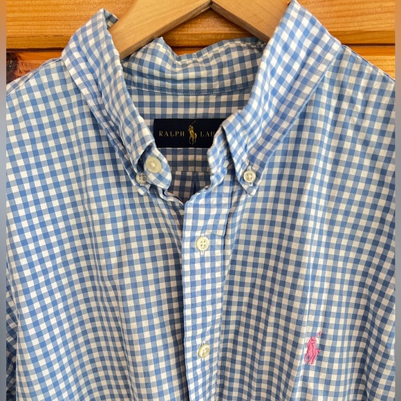 Ralph Lauren Other - Polo Ralph Lauren Long Sleeve Long Sleeve Checkered Preppy Men’s Shirt XL Logo